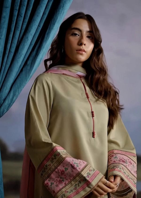 Roshi- 3 Piece Printed Suit With Dupatta EID SALE 50% OFF