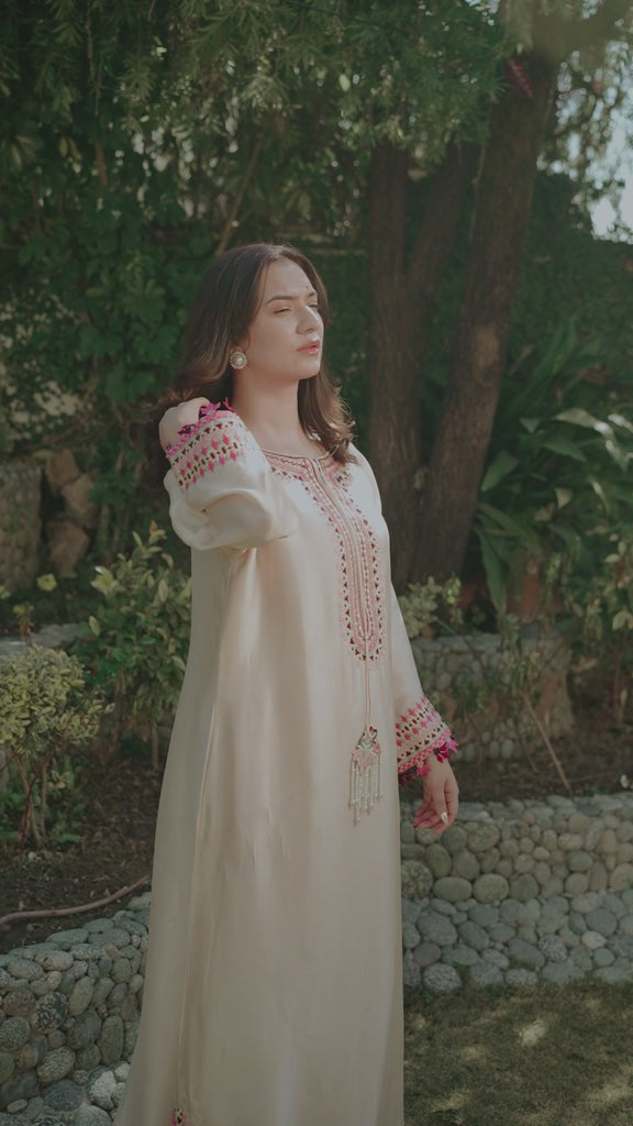 Gulbano 2 piece Silk Embroided EID SALE 50% OFF