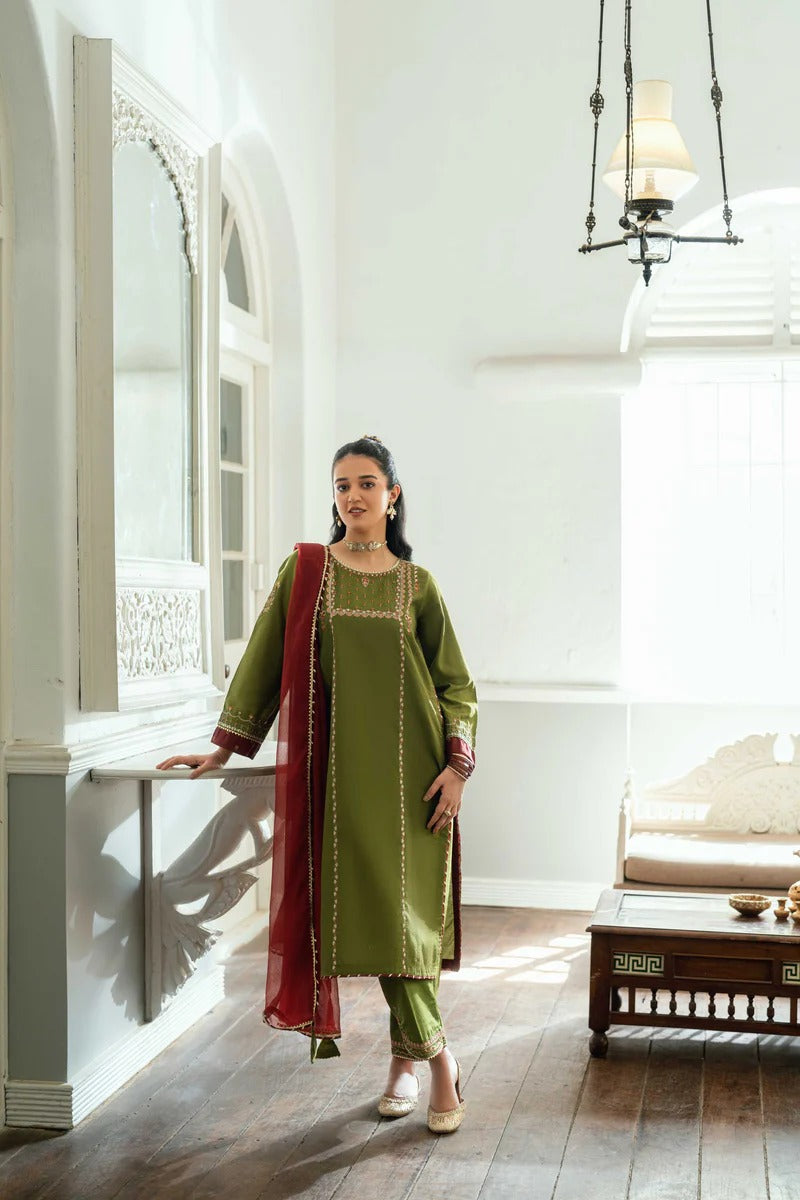 Komal - 3 Piece Embroided - EID Sale 50% OFF