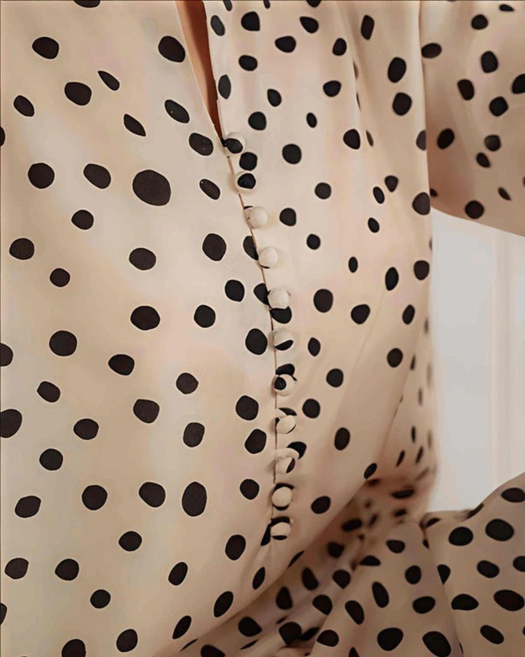 Polka  pagama stiched (2 piece) ZL1002