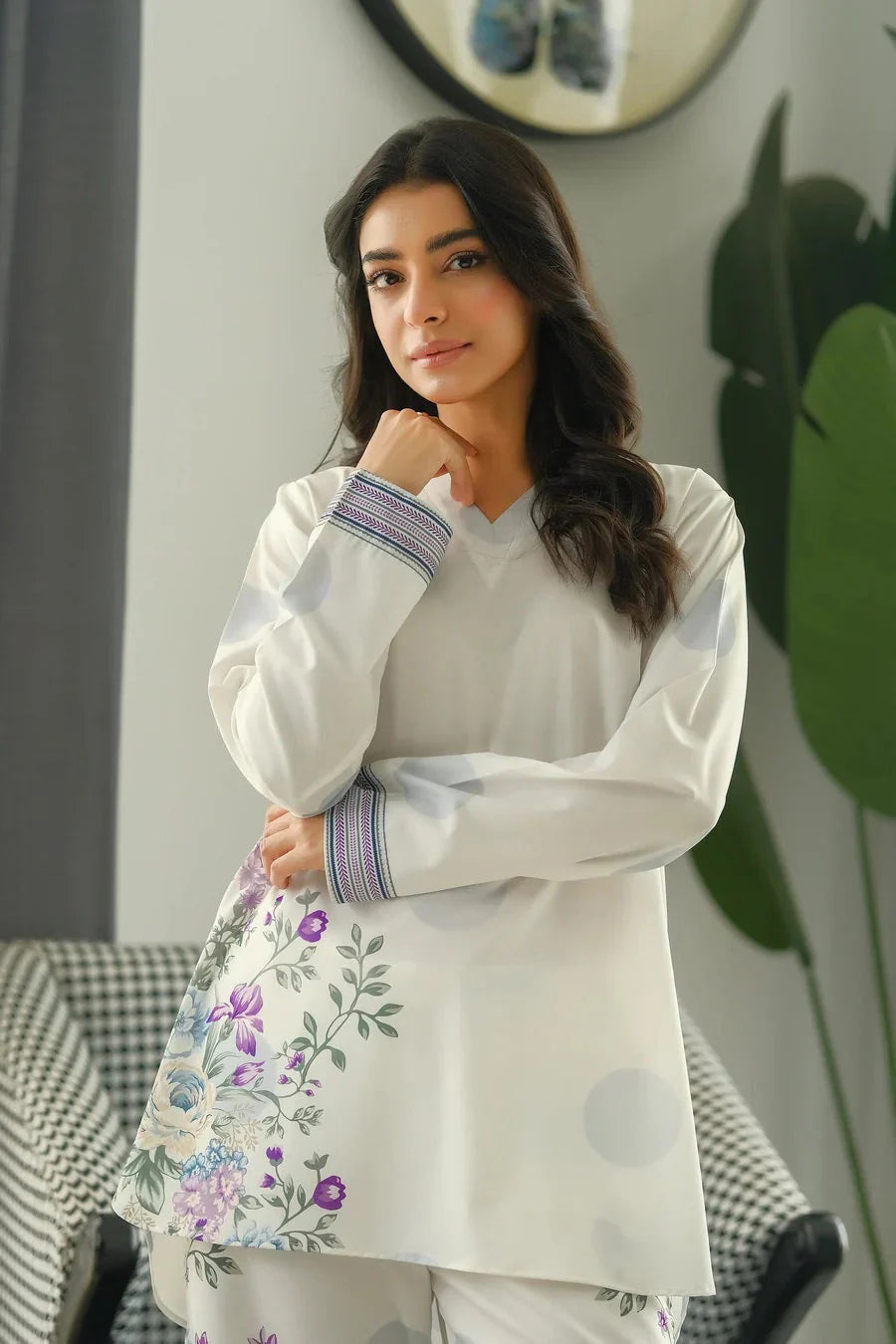 Vyara - Digital Printed 2 Pcs PREMIUM FABRIC  | STITCHED