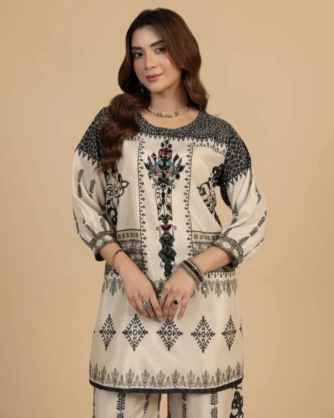 Nihal- Swiss with mirrors digital ( 2 piece) ZL1005