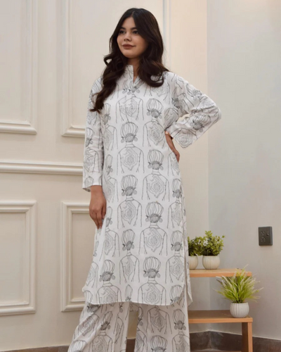 Noori -2pc Long Lenght -Premium Linen 2pc