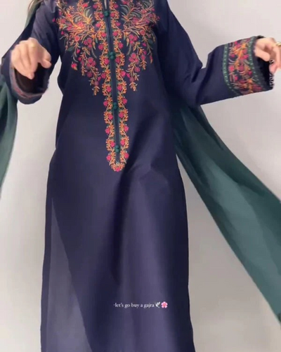 Rang ja Embroidered Stitched ( 2 piece) ZL1004