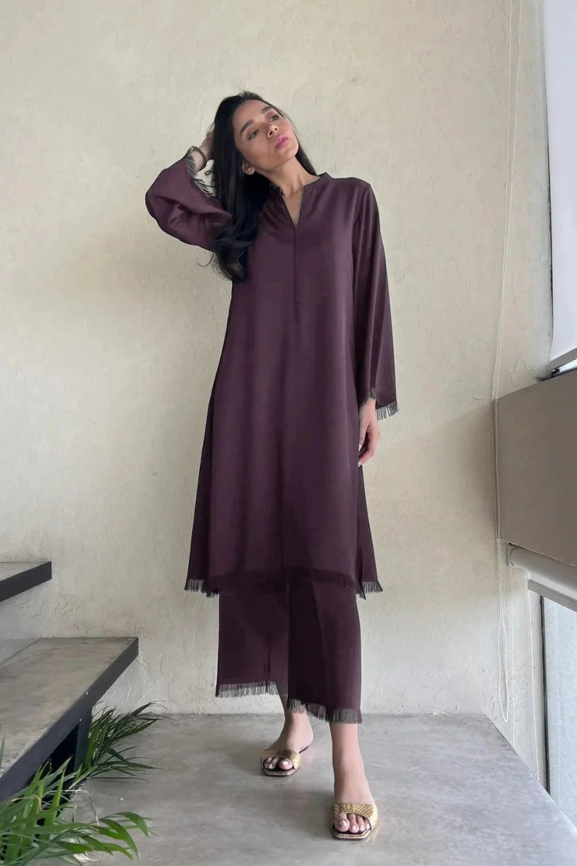 Blamo - 2 PC Stitched Premium Fabric