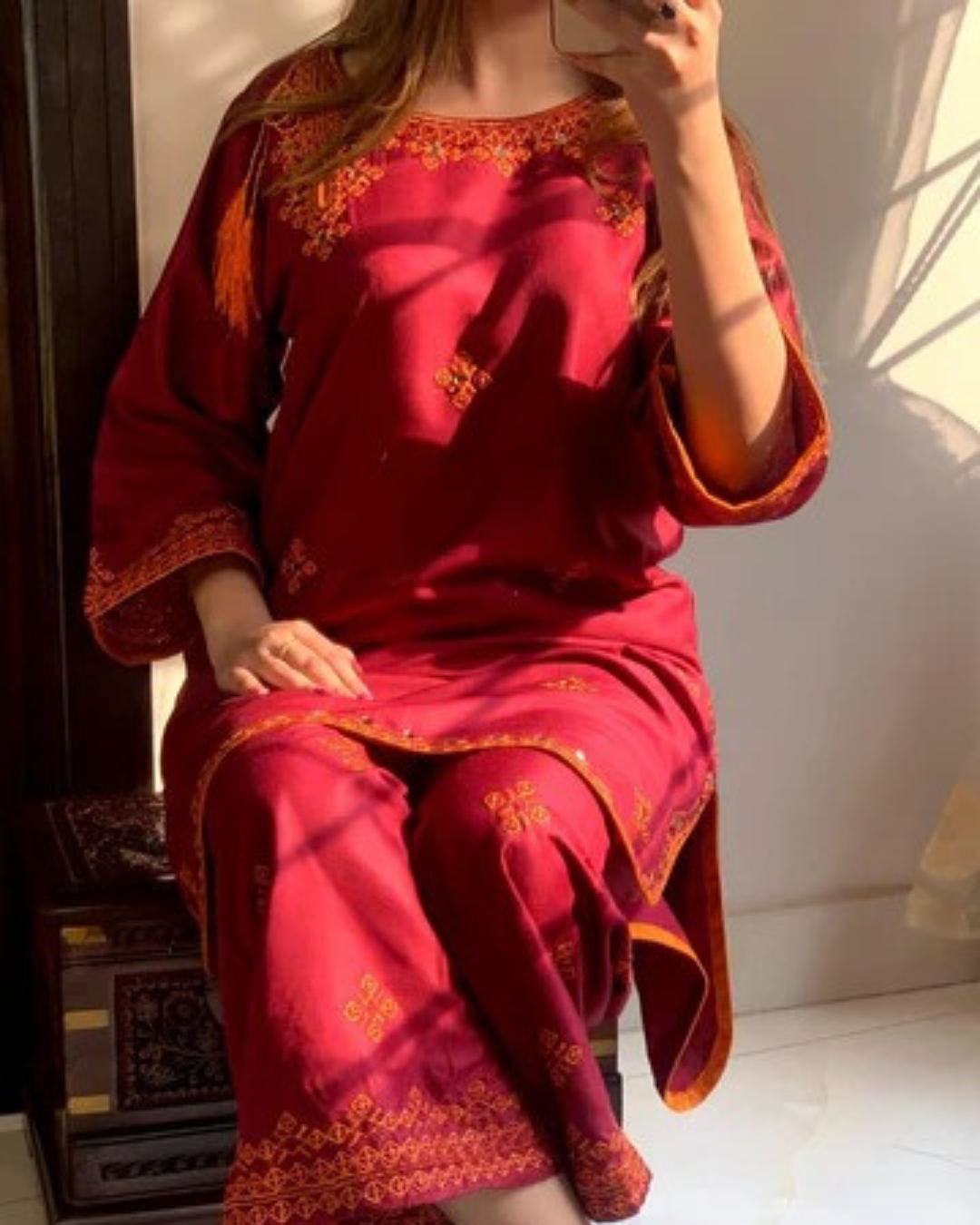 Gul Rung ( 2 Pieces Stitched)