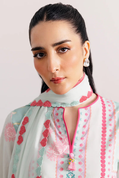 Yumna - Stitched 2Pc printed Suit - Premium Fabric