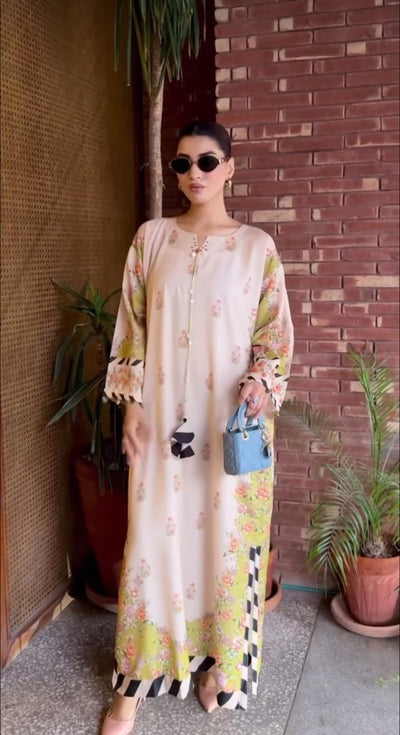 Suhana - Kaftan Digital -  2PC Premium Fabric