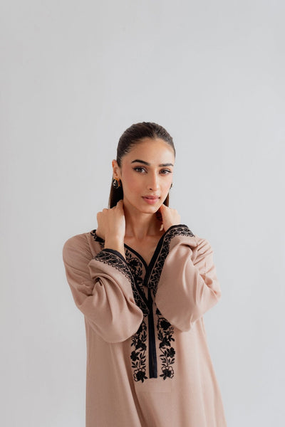 Areesh Bloom Embridred Stitched - 2PC Premium Fabric
