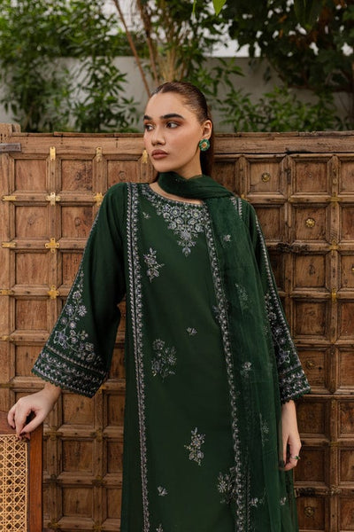 Kashaf - Embroidred 3 pc Stitched Premium Fabric