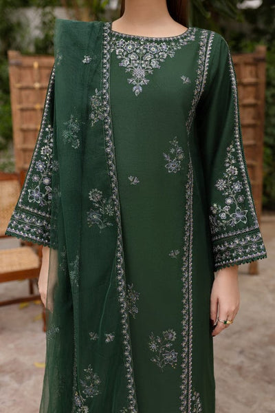 Kashaf - Embroidred 3 pc Stitched Premium Fabric