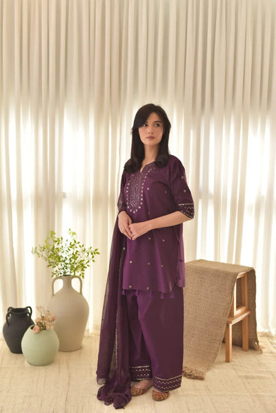 Sehar – Embroidered 2-Piec - Premium Fabric