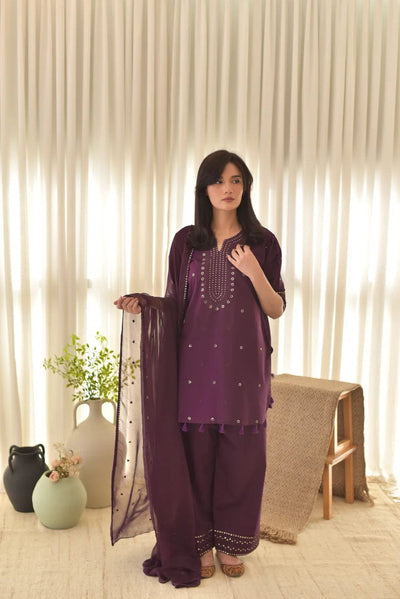Sehar – Embroidered 2-Piec - Premium Fabric
