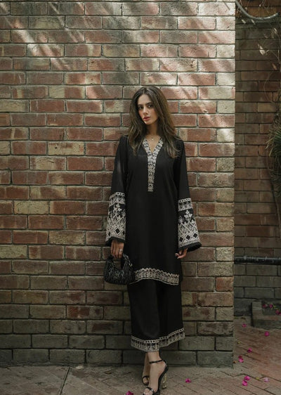 Ulfat - 2Pc Embroidred Suit - Premium Fabric