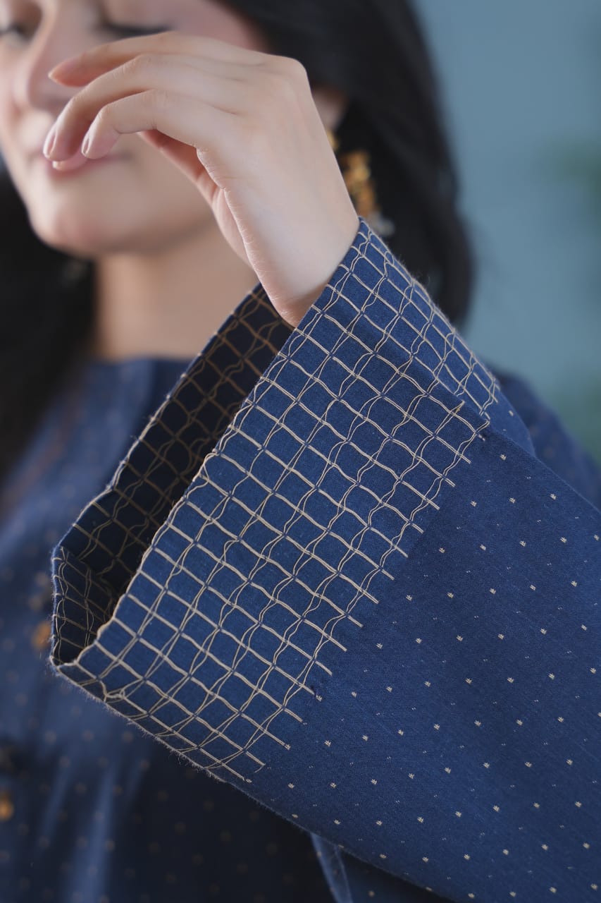 Hajra - 2Pc Embroidred Suit - Premium Fabric