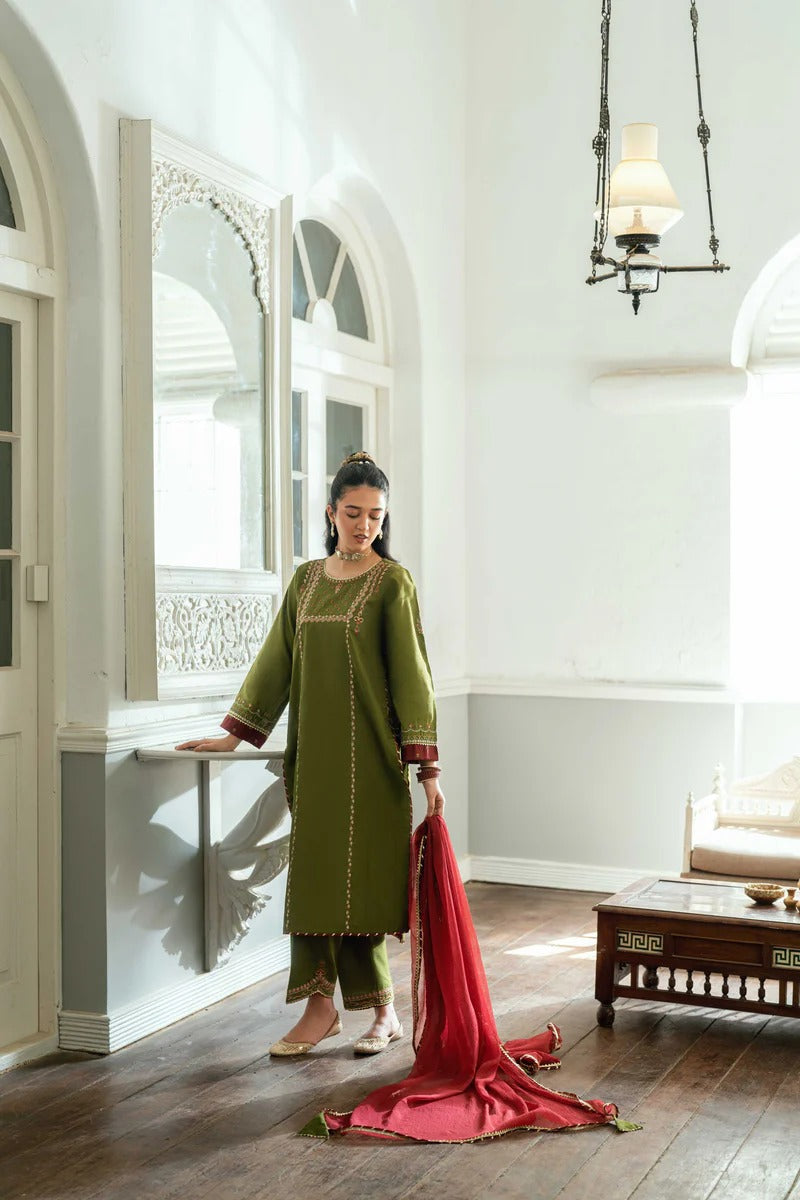 Komal - 3 Piece Embroided - EID Sale 50% OFF