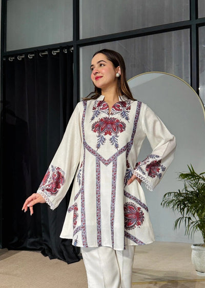 Rangrez Floral 2-piece Kurta Set