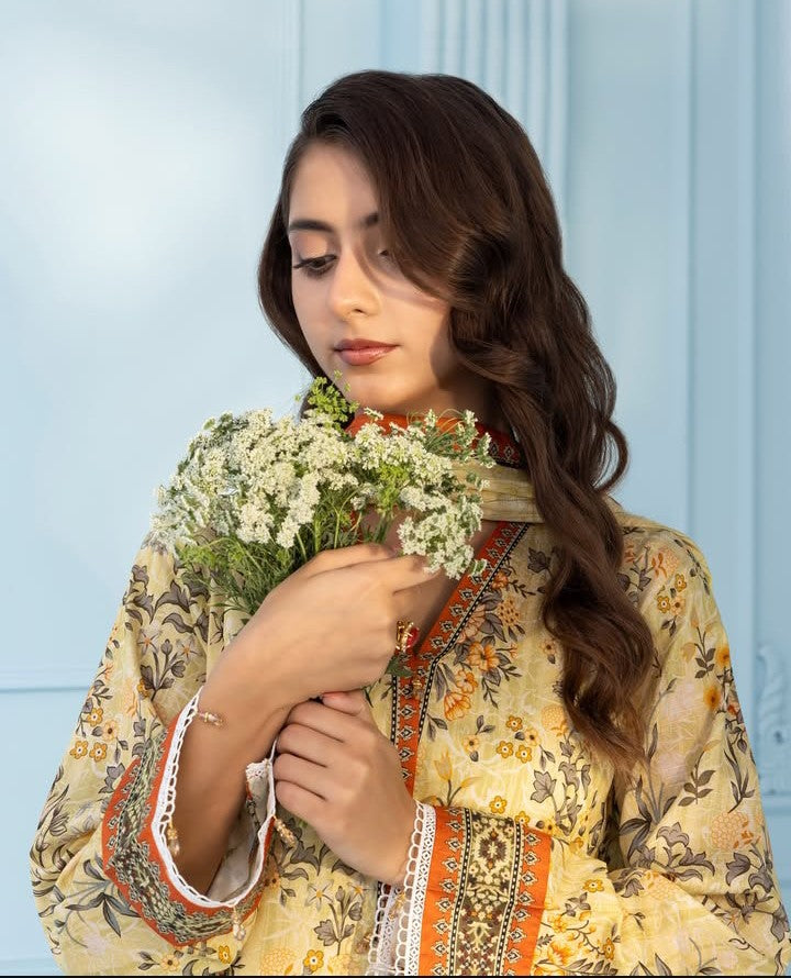 Lawn suit 3 Piece