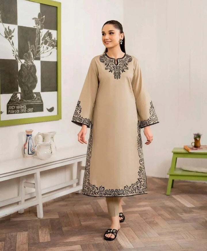 Vinya Embroidered Stiched (3 piece)ZL1009