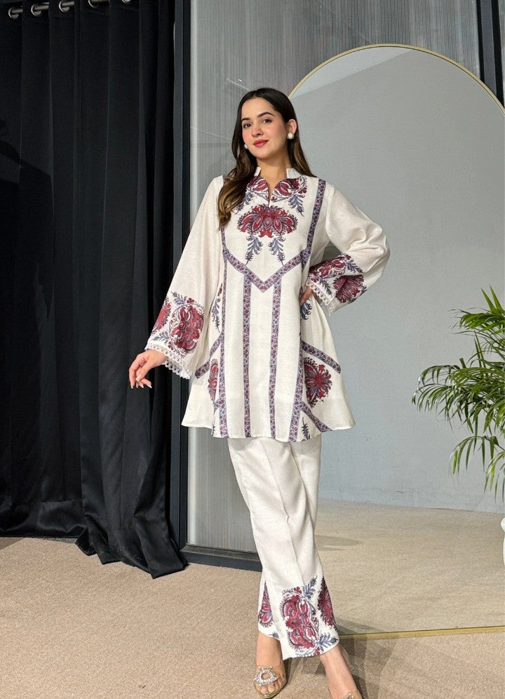 Rangrez Floral 2-piece Kurta Set