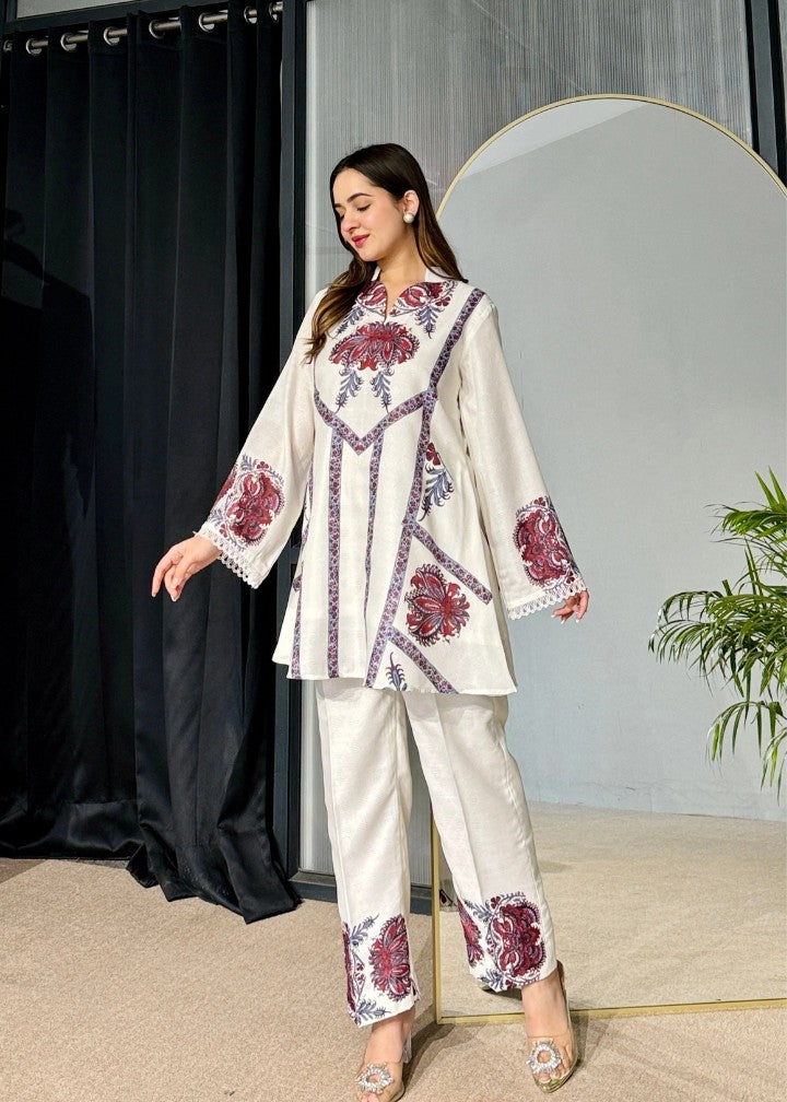 Rangrez Floral 2-piece Kurta Set