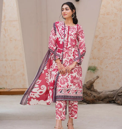 Gulnar Stitched 3 piece