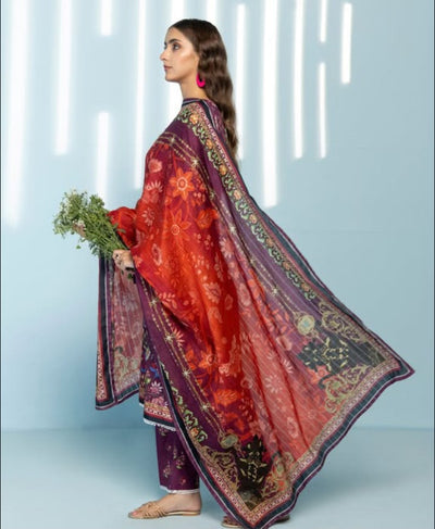Orenate bloom suit Lawn 3 piece