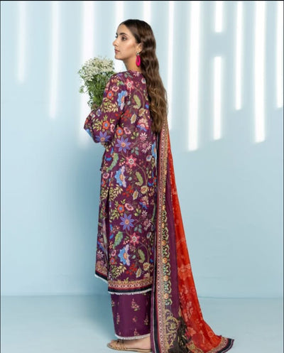 Orenate bloom suit Lawn 3 piece