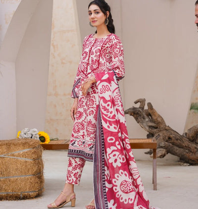 Gulnar Stitched 3 piece