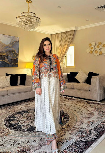 Hira digital-print 2 piece